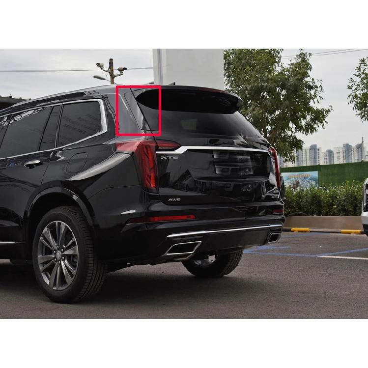 Для Cadillac XT6 Автоаксессуары АБС Хромированная Накладка на Спойлер Заднего Окна Боковой Двери Накладка Декоративная Накладка