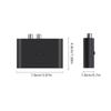 Аудиоприемник Bluetooth 5.0 3,5 мм AUX Jack U Disk NFC RCA стерео музыкальный беспроводной адаптер с микрофоном для автомобильного комплекта Bluetooth-динамика