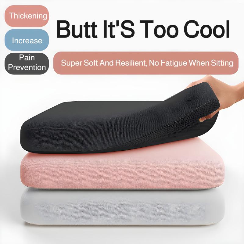 Memory foam cushion office chair cushion buttocks sitting student summer cool cushion summer stool s
