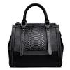 Handbag Genuine Leather Cross Bag Women's Crocodile Print Hand Bag Shoulder Bag