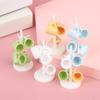 1Set Doll House Mini Cup Holder Simple Water Cup Holder Miniature Food Play Drink