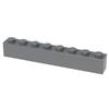 Нетоксичные [Funbrick] 10/30/50 шт. Толстые кубики 1x8 точек 1*8 точек Образовательные Творческие DIY Строительные блоки Совместимые с 3008 Classic