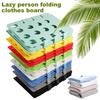 Доска для складывания одежды, улучшающая организацию, многоразовая, портативная, регулируемая, с зажимом для белья, доска для складывания рубашек