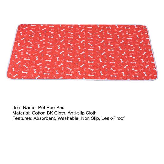 Многоразовая моющаяся пеленка для щенков, нескользящая, супервпитывающая, непромокаемая, для пола, манежа, клетки, родильного ящика