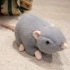 Simulation Mouse Plush Toy Lifelike Rat Pillow Cushion Mice Stuffed Animal Funny Doll Room Decor Creative Birthday Xmas Gifts