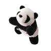 Cute Plush Panda Headband Brooch Hair Rope 3D Animal Bear Brooch Accessories Headdress Clips Lo A5D9