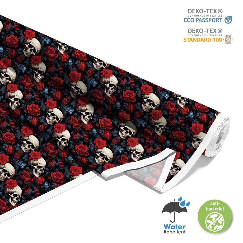 Outdoor Dekostoffe Oxford - Motiv Der Schädel I Dx4834