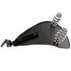 Black Single Saddle Spring Solo Seat for Harley and Universal Chopper, Dragster, Virago, Desperado, XV250, XV400. Replacement.