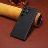 Чехол для мобильного телефона Samsung Galaxy S24 Ultra из телячьей кожи с защитой от падений, из поликарбоната, термополиуретана и искусственной кожи