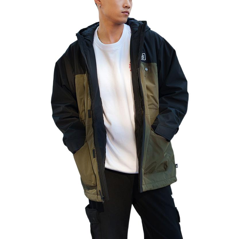 Men's Vans Jackets Men's Multicolor Hooded Moderate Workwear
