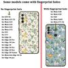 Case for Motorola Moto G53 G30 G22 Edge40 G52 G32 G50 G51 G73 G60s Edge 20 Pro 30 Lite G71 Phone Cover Cartoon Flower Animals
