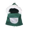 Christmas Bird Clothes Soft Skin Friendly Cute Hooded Bird Flight Suit for Parrot Lovebird