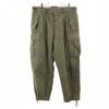 НЕМЕЦКИЕ ВОЕННЫЕ брюки карго с двойными коленями 14 оливковый военный Мужские Б/У