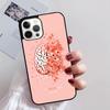 Чехол для телефона 'Анатомия Мозга' для iPhone 17 Air 16 15 14 13 12 Pro Max Plus Max Cover Shell coque