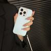 Роскошный защитный чехол для камеры из матового желе для iPhone 16 15 14 13 12 Pro Max 11, шелковистый внутренний бархатный противоударный бампер