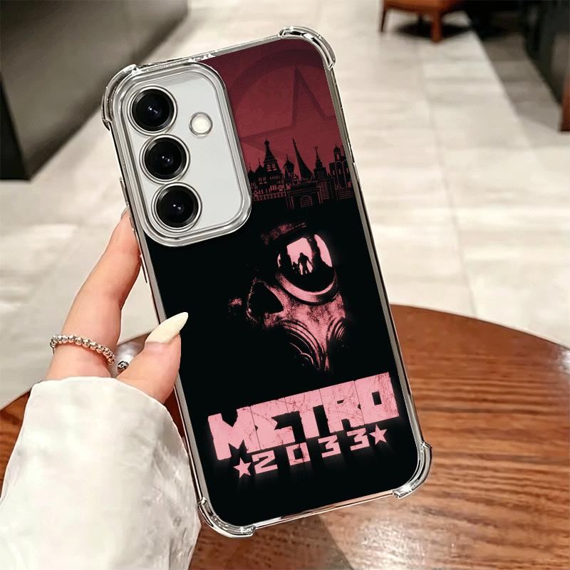 Мягкий чехол для телефона Metro 2033 для Samsung A17 A27 A07 A37 A57 A16 A56 A15 A55 A14 A54 A13 A53 A26 A36 A25 A35 A24 A34 A23 A33