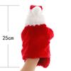Christmas Hand Puppets Plush Puppets Santa Claus Toys for Imaginative Pretend Play Stocking Storytelling Christmas Party Gift