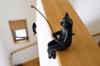 Cat Figurine Cat Figurine Antique Goods [Fishing Cat]