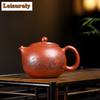 200ml High-end Yixing Purple Clay Teapots Handmade Xishi Pot Raw Ore Dahongpao Mud Tea Maker Kettle Zisha Tea Set Tableware Gift
