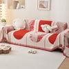 Ins Style Sofa Towel Full Cover Cloth Green Chenille Four Seasons Universal Sofa Cushion Cover High-Grade Sofa Cover Towel