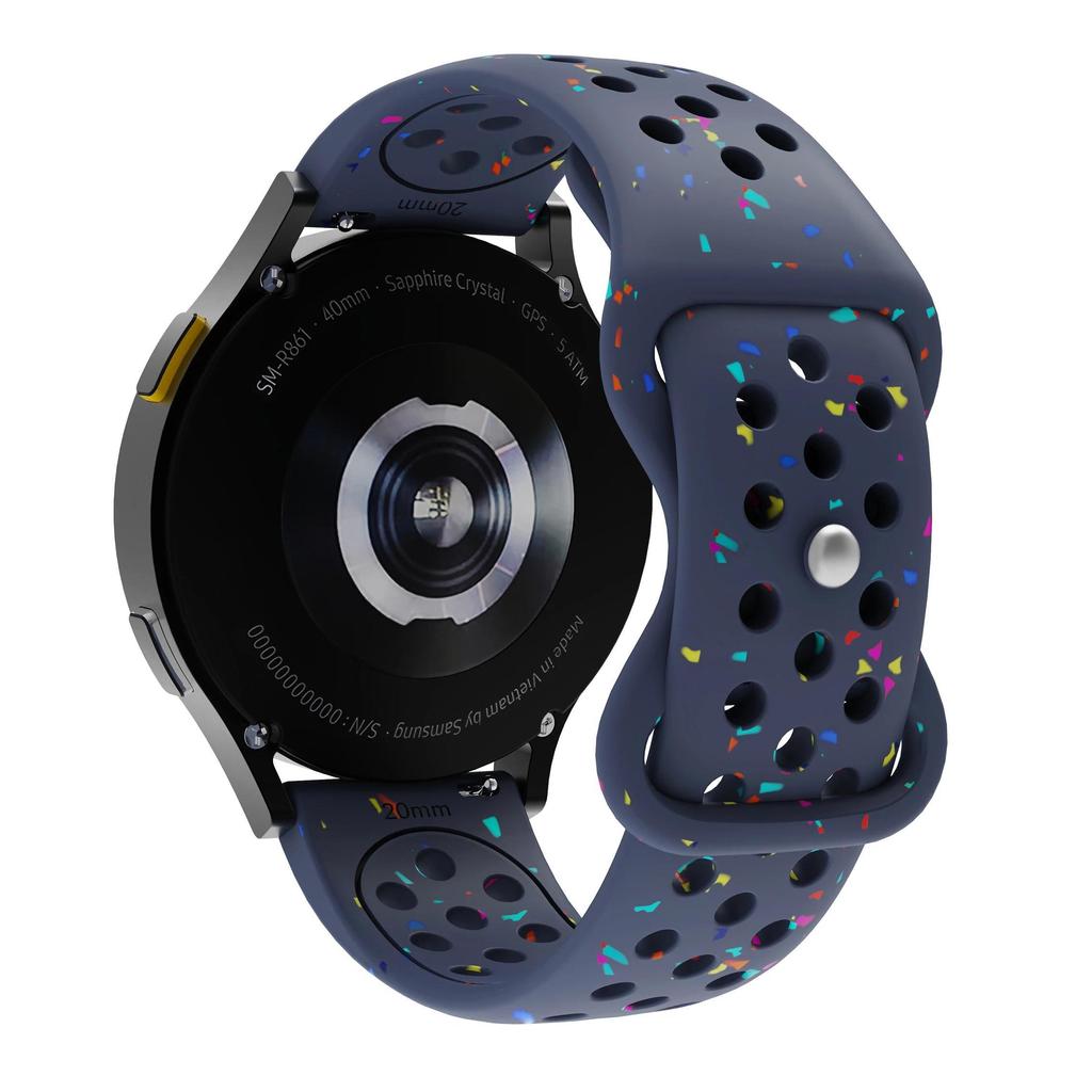 Силиконовый ремешок 18 мм 20 мм 22 мм для Samsung Galaxy Watch 7 6 5 4 5Pro 6, классический браслет для Huawei Watch GT5 4Pro 3 46 мм 18 мм