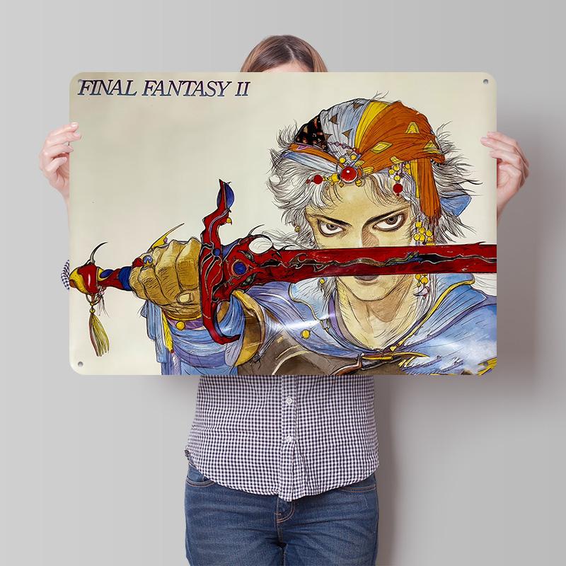 Fantasy II Artwork D Printed Texture Poster Personalized Wall Art Retro Metal Tin Signs for Decoration Garage Decorations House