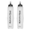TRIWONDER Soft Flask Running Bottle, Hiking Water Bottle, Hydration, Foldable Water Bottle with Dustproof Cap, Lightweight, Trail Running, Marathon, H