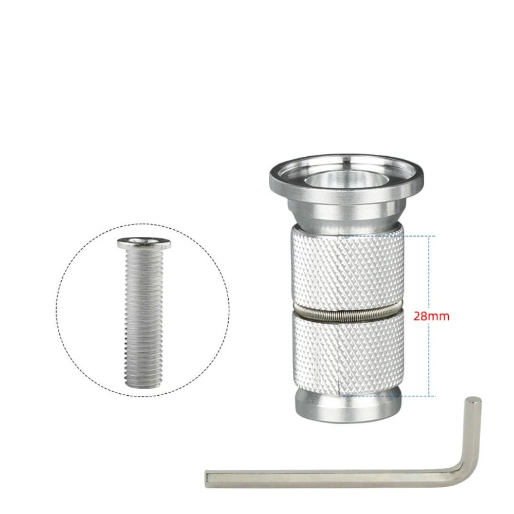 Aluminum Alloy Bicycle Fork Steerer Silver Star Nut Adjuster Carbon Compression Plug  Bicycle