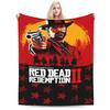 Red Dead Redemption 2 Пледы Путешествия Офис Фланелевый Плед Для Спальни Супер Теплый Индивидуальный DIY Покрывало Подарок на День Рождения