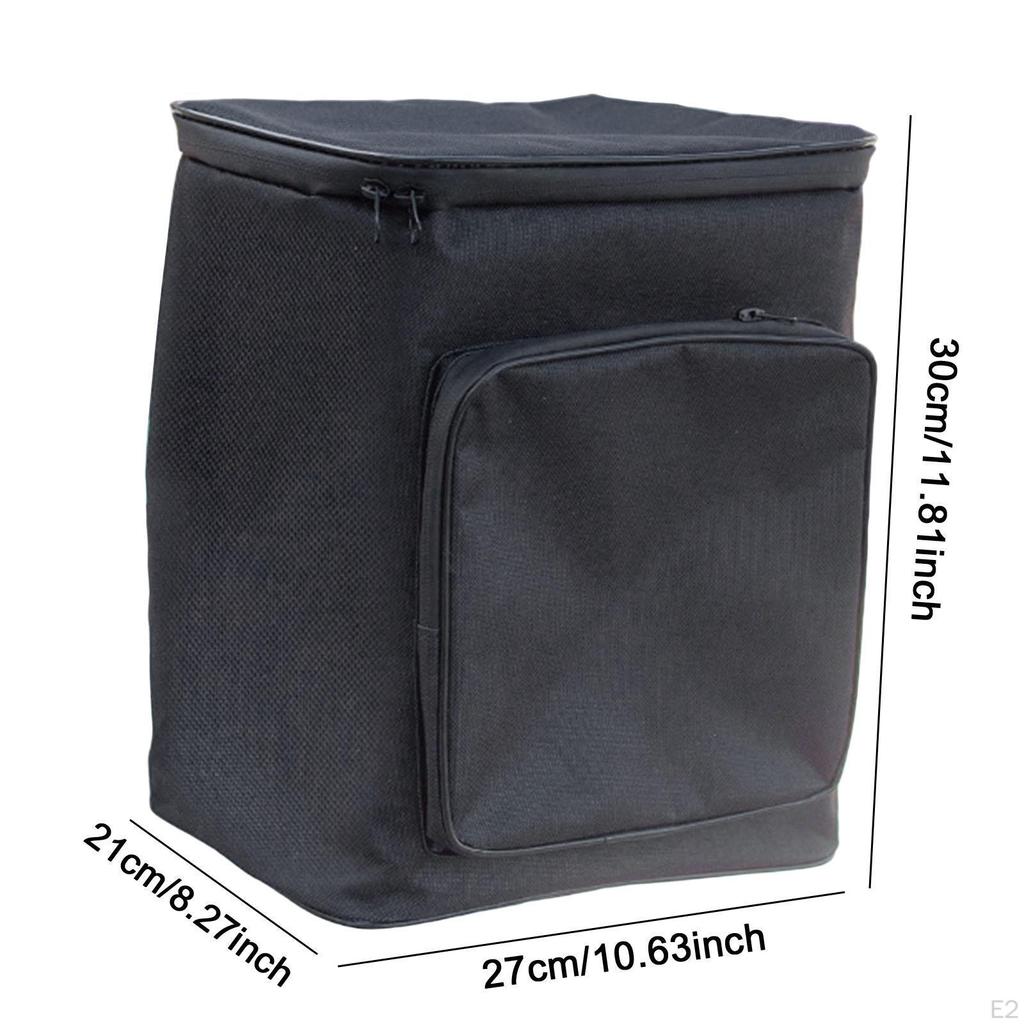 Сумка на спинку мотоцикла Sissy Bar, сумка на заднюю часть багажника, легкая, пылезащитная, органайзер 12 л