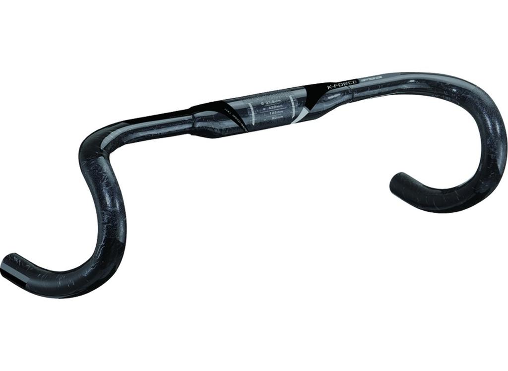 Велосипедный руль FSA HB ROAD Compact ACR карбон 440 мм A9 K-FORCE 185-0057BKG