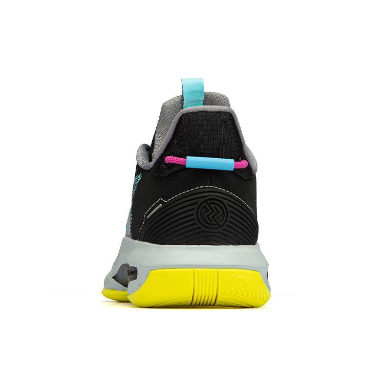 Кроссовки для баскетбола Li Ning Comfortable Shock Absorbing Non-Slip Durable Low Top для мужчин Серый Черный ABPR069-6