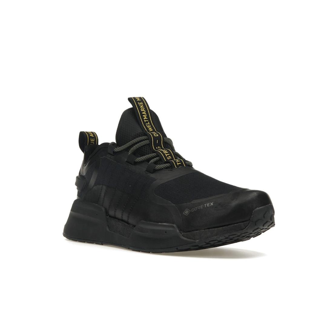 Adidas NMD_V3 GORE-TEX Black Grey Unisex Sneakers Core-Black Grey-Five Impact-Yellow GX9472