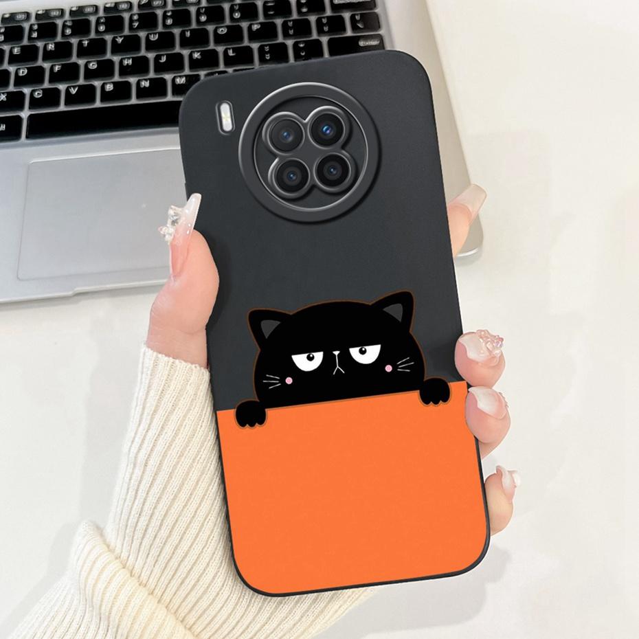 Lens Protective Case For Huawei Nova 8i NEN-L22 NEN-LX1 NEN-LX3 Cute Cartoon Soft Silicone Cover For Huawei Nova8i Phone Cases