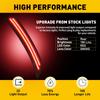 15-21 Chrysler 300 Smoked LED Side Markers 4PCS