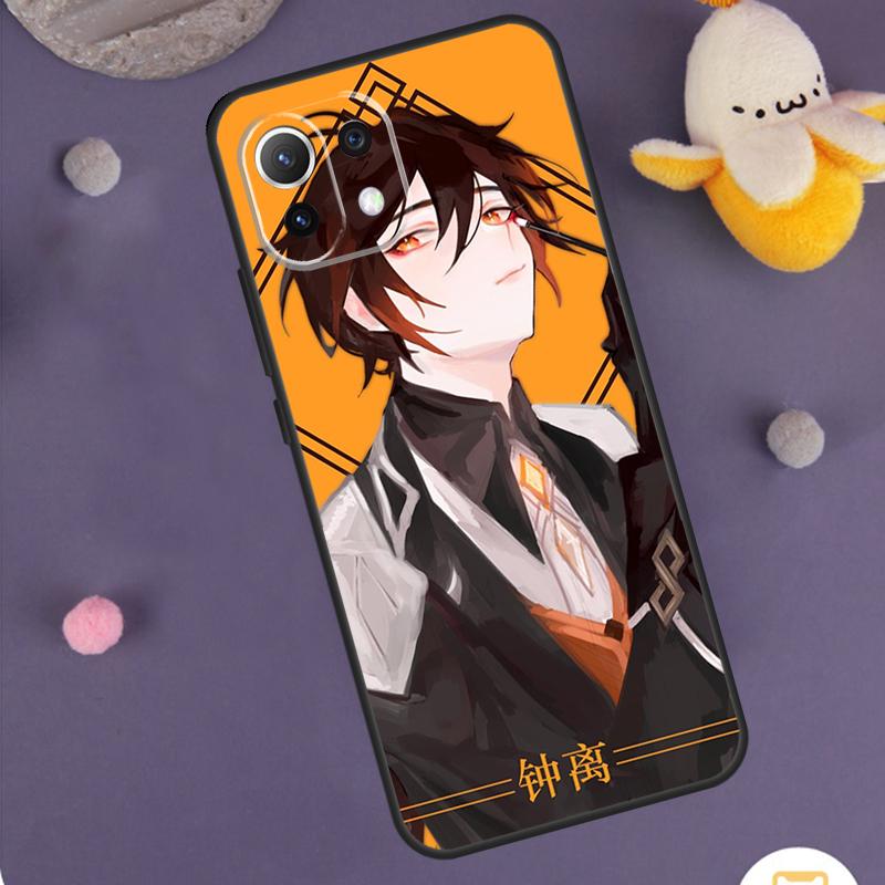 Чехол Genshin Impact Zhongli для Xiaomi 15 14 Ultra 13T 14T 15T 17 Pro Max POCO F8 Ultra F5 F6 F7 X5 X6 X7 Pro