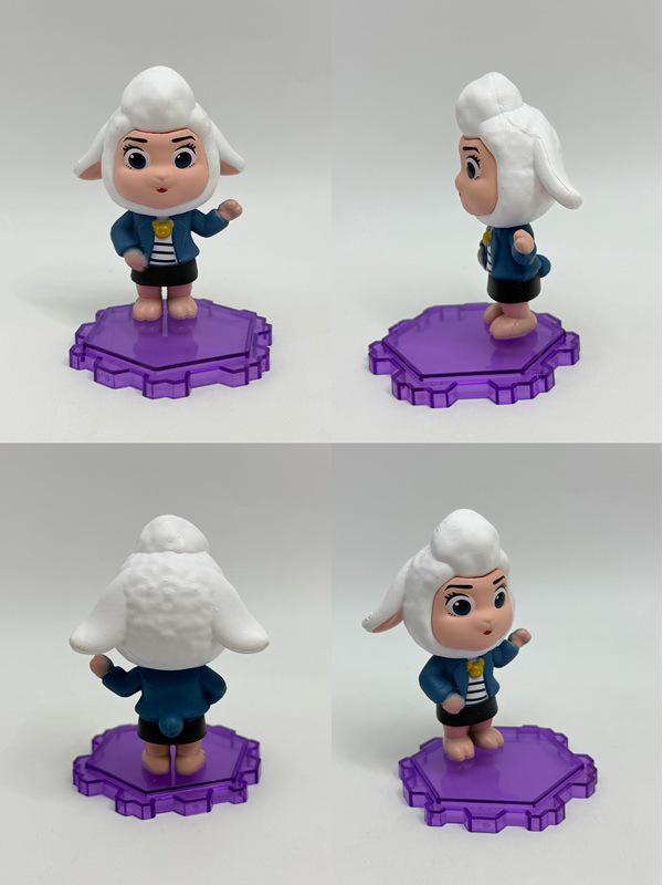 Zootopia Figurines: Sloth, Rabbit, Fox, Police Officer Dolls - 6 Styles Standing Pose Models