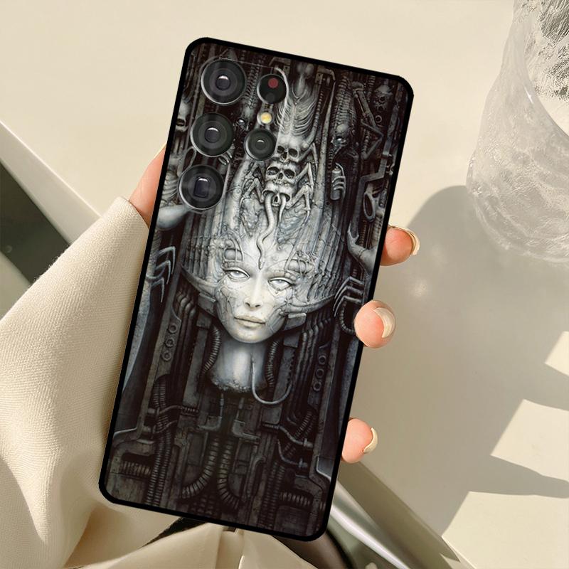 Чехол Hr Giger Li II для Samsung Galaxy S23 Ultra S21 S22 S24 S25 Ultra S9 S10 Plus S25 FE S20 FE Задняя крышка