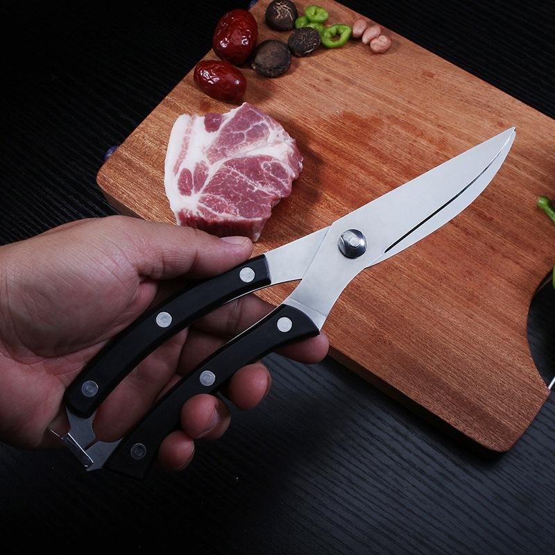 Cooking Scissors Kitchen Scissors Chicken Bone Shears Duck Fish Cutter Fish Scissors Cooking Knife Vegetable Meat Tools