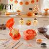 Silicone Fondant Molds for Halloween Cake Pop Mold Kit, Pumpkin Ghost And Easy DIY Spooky Treat Maker Set, 3D Baking Tool Holiday Party Accessories