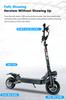 X6 High Powered Off-road Two Wheel Dual Hub 2400w Escooter Scooter Electric Folded Scooters 48v Dual Motor Double Spring Suspension