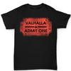 Retro Dizayn Vikinglar Norvegiya Valhalla Chiptasi Futbolka 100% Paxta O-bo'yin Yozgi Qisqa Yengli Kundalik Erkaklar Futbolkasi S-3XL O'lcham