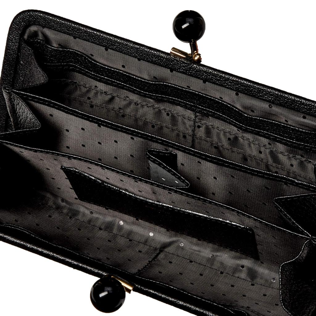 Acrylic Ball Purse Long Wallet BKDOT [Perke] 08-06-03161 Women's