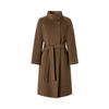 JUZI Annakou Women's Elegant Wool & Cashmere Belted Long Coat