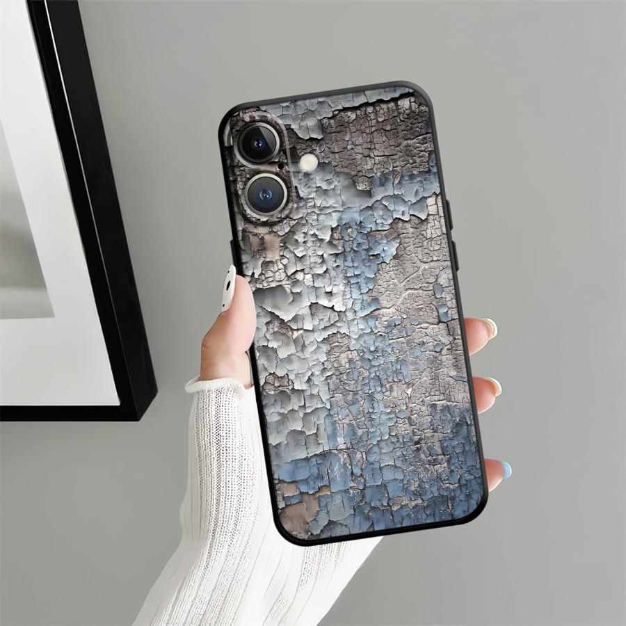 Rust Art Funda Чехол для телефона для iPhone 17Air 17 16 Pro Max 7 8 14 12 13 Mini 15 Plus SE 11 X XS XR
