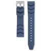 Replacement Watch Band, Genuine Product, Silicone, Lug 22mm / Buckle 20mm, Navy, RS08R22NY Men's (Not for Diver's Watches)