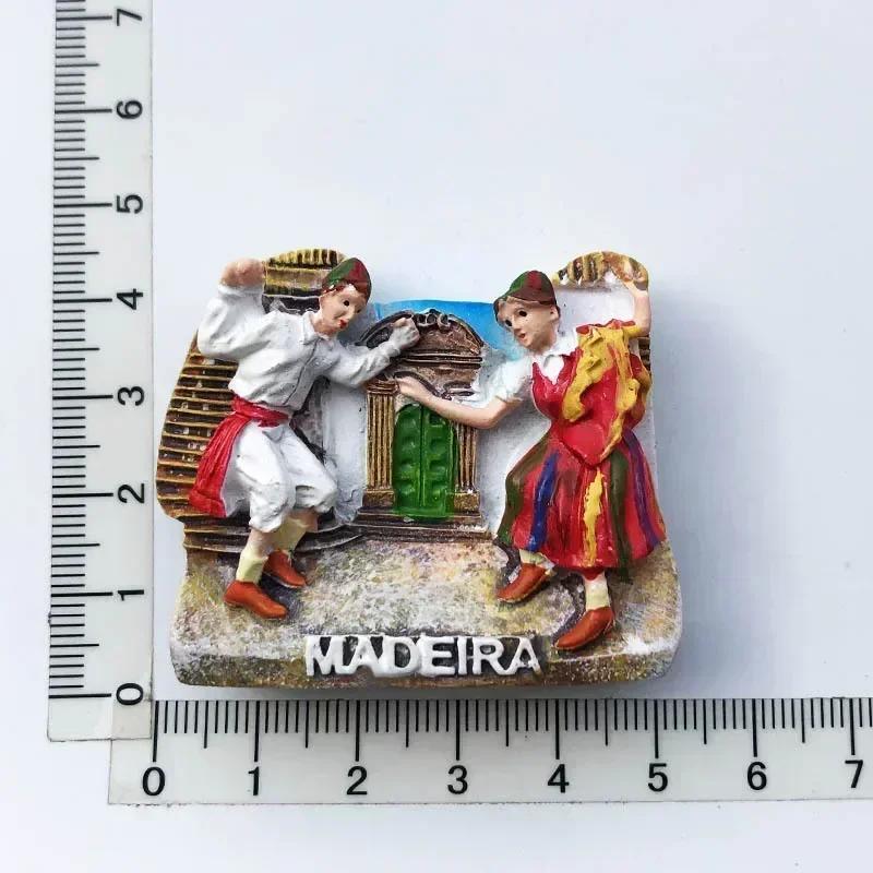 Португалия Магниты на холодильник Туристический сувенир Португальский петух Лиссабонский трамвай Гитара Магнитная наклейка на холодильник Коллекция Подарок для путешествий