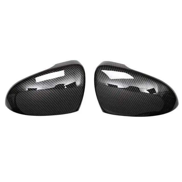 For Hyundai Tucson 2015- 2016 2017 2018  Car Rearview Side Mirror Cover Wing Cap Exterior Door Rear View Case Trim Frame