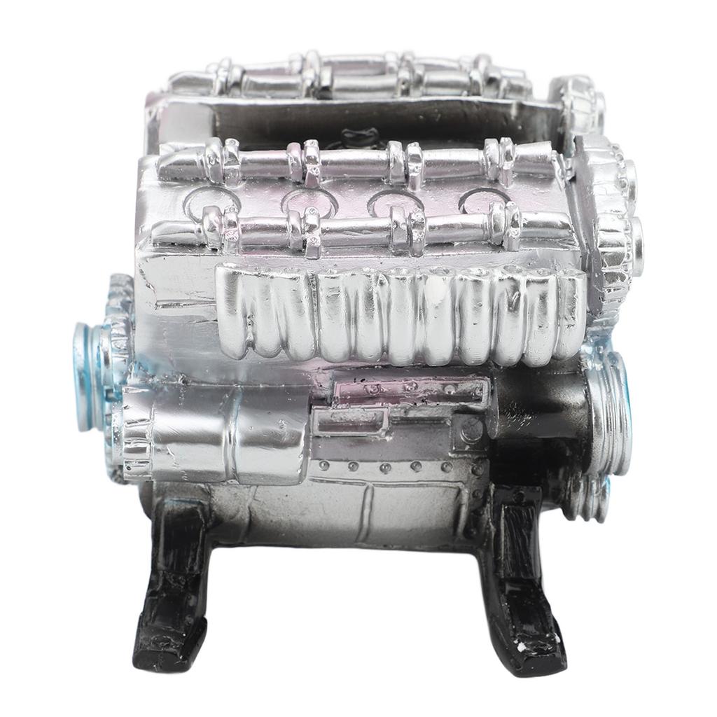 8 Cylinder Engine Model Creative Simulation Resin Car Engine for Ornaments Decoration