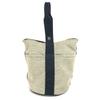 HERMES Saksaw MM Saksaw MM Bag Hand Bag Canvas Black/gray